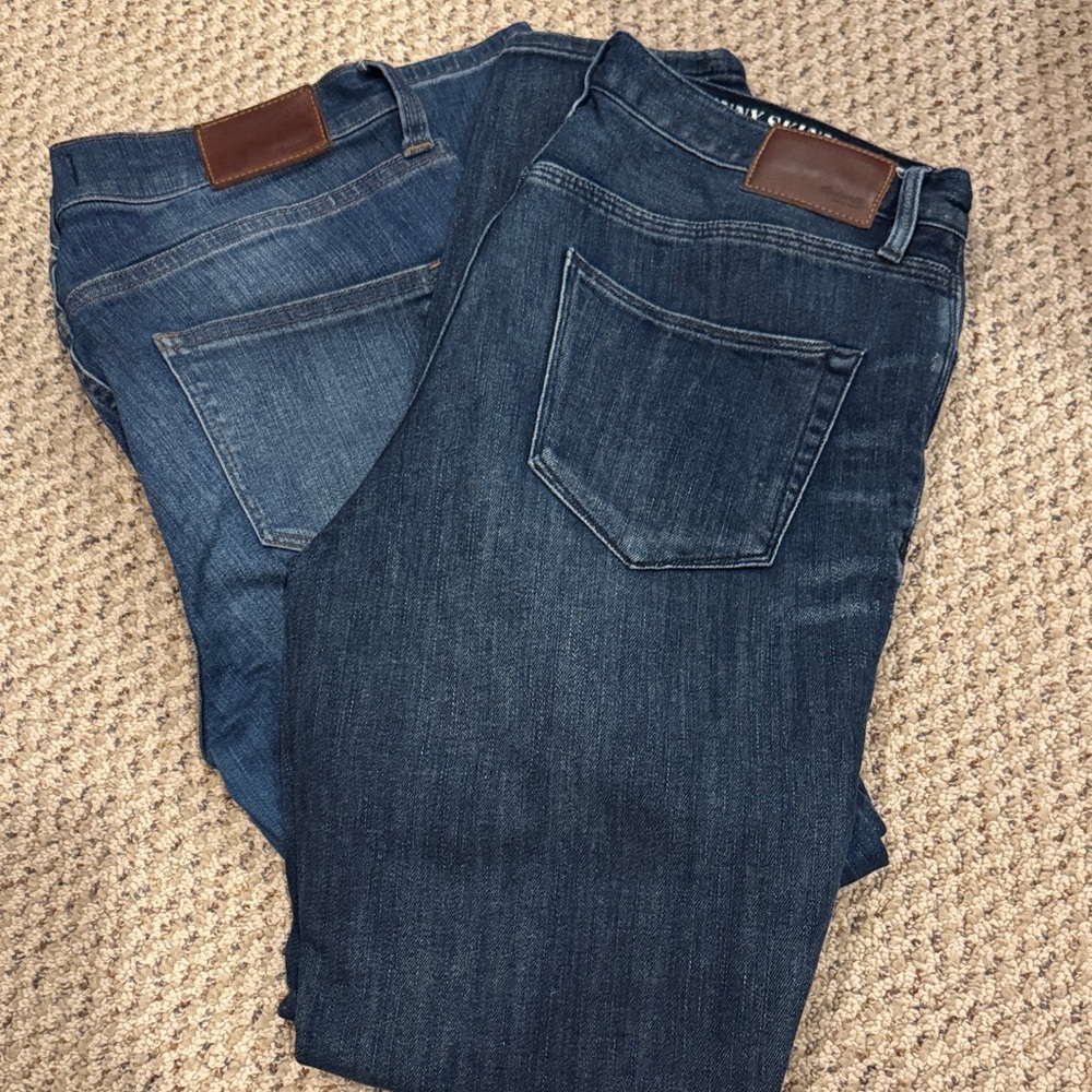 Dark Blue Denim Jeans